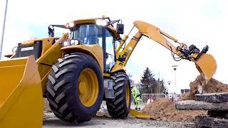 The Hydrema F-series backhoe loader - 926F