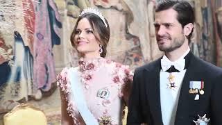 Party, gala dresses and glamor with the Swedish royal family