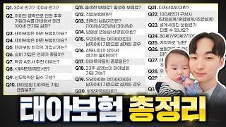 태아보험 총정리 영상 (만기설정 가입시기 산모특약 다이렉트 태아성별 다자녀할인 등등) 이 영상 한편으로 모두 마스터하세요!!