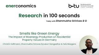 Research in 100 seconds - with Shanmukha Srinivas B G