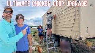 We Just Made This The Ultimate Chicken Coop! (Plus Big Surprise In The Garden)