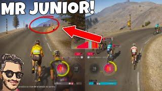 LUKAS PLAYS VS MR JUNIOR!!! - Tour De France 2020 PS5 Game