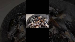 Вкусный и простой ужин #рецепт #рецепты #recipe #dinner #ужин #обед #мидии #морепродукты #перекус