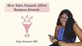 How sales funnels affect business growth - Sales Funnels 101