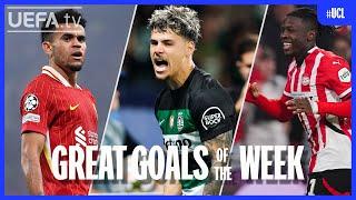 #UCL Great Goals Matchday 4 | Díaz, Araújo, Bakayoko