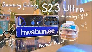 [unboxing ] samsung galaxy s23 ultra + casetify accessories  . camera test   4K