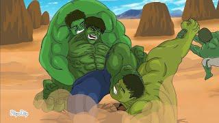 HULK vs HULK vs HULK (Full part) Hulk verse / flipaclip animation