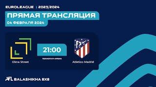 AFL23. Balashikha. Euroleague 23/24. Day 13. Okna Street - Atletico Madrid