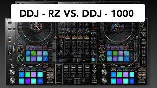 DDJ-1000 vs.  DDJ-RZ*