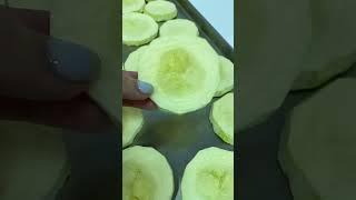 Сублиматы, сублимированный кабачок в сублимационной сушилке Harvest Right. #shortvideo #shorts