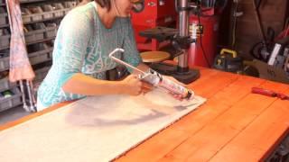 How to Make Any Rug Slip-Proof With Caulk : Home Decor Crafts