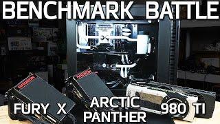 Arctic Panther vs 980 Ti SLI & Fury X Crossfire - Benchmark Battle!