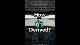 How is V1 speed derived? Accel-Stop and Accel-Go Distances.#aviation