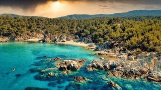 Halkidiki | Sithonia | The best Beaches | Greece | Athos | 4K Drone