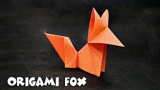 How to make paper fox || Paper craft || Paper plane 286