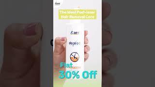 Slow Down Unwanted Hair Growth With This Product! #VCare #homecare #laserhairtreatment