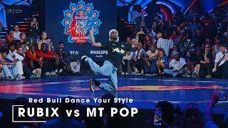 Rubix vs MT Pop  [FINAL] // stance x Red Bull Dance Your Style World Final 2024 Mumbai