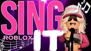 eating the girls up on SING IT! again. (roblox karaoke)