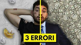 Come NON fare Soldi Online (i miei ERRORI)