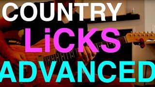 Country Licks, Dominant Licks, & Hybrid Picking Guitar Lesson