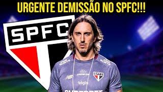 DEMISSÃO AGORA NO SÃO PAULO!!! FIM DA LINHA PARA O TÉCNICO LUIS ZUBELDIA NO SPFC!!!