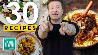 30 Recipe Ideas For 30 Days | Jamie Oliver