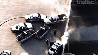 POLICE chase compilation USA | Helicopter view pursuit