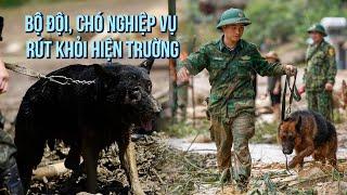 Thảm kịch ở Làng Nủ: Còn 11 người mất tích, đội chó nghiệp vụ rời hiện trường