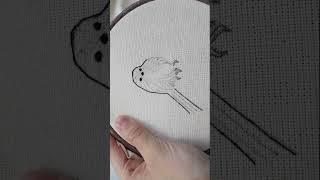 короткая история (продолжение на канале) #истории #вышивка #мистика