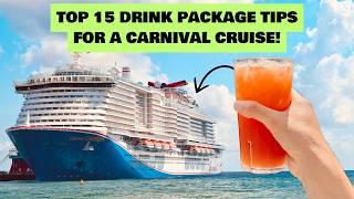 15 Best Carnival Drink Package Tips For Your 2025 Cruise!