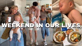 WEEKEND IN MY LIFE: church, beach days, family, yummy meals, postpartum workouts