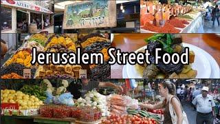 Street Food at Jerusalem's  MAHANE YEHUDA Market (שוק מחנה יהודה) + Tour of CENTRAL STATION MALL