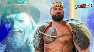 WWE 2K24 LIVE Stream Welcome The New King Tribal Chief Roman Reigns