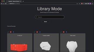 *FREE* Search Engine for AI Generated 3D Models ImagineAI