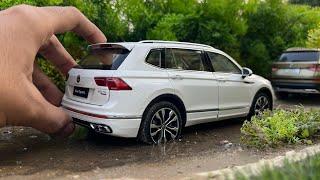 Unboxing Volkswagen Tiguan SUV 1:18 Scale Diecast Model Car | Off road | Volkswagen Dealer Edition