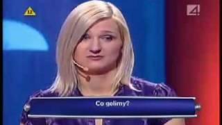 Polish Blonde: I'm shaving my rectum [TV Show] Eng Sub