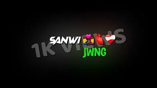 Sanwi Jwng || New Bodo Whatsapp Black Screen Status ️ #bodosong #bodostatus