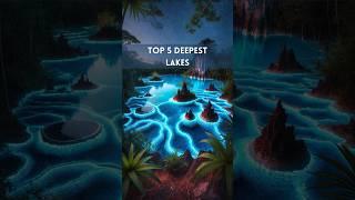 Top 5 Deepest Lakes  #shortsvideo #trendingshorts #viralshorts