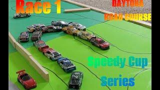 (YEAR OLD) Nascar Stopmotion: Speedy Cupseries S1 R1: Daytona Road Course