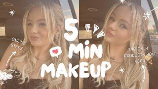 the only makeup you will ever need... 5 MIN MAKEUP ROUTINE | Pressley