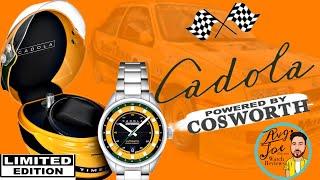 Cadola Cosworth Limited Edition 071/125 with Racing Helmet Watch Winder!