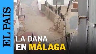 DANA MÁLAGA | Fuertes lluvias en Los Romanes a causa del temporal | EL PAÍS