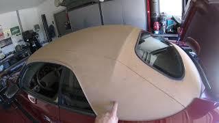 Jaguar XK8 Convertible Top Repair Part 3 Final Episode