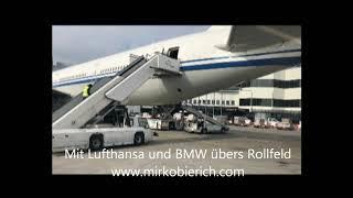 Mirko Bierich Rollfeld Fahrt über den Frankfurter Airport Teil1