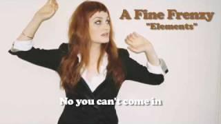 A Fine Frenzy - Elements (Lyrics Video)