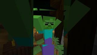 Zombie Door Punch Bezo - Minecraft #shorts #meme #minecraft