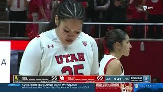 ALYSSA PILI HIGHLIGHTS UTAH VS USC 01 27 23