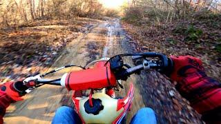 First Ride on The BIG BORE CRF150RB