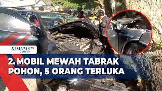 Kecelakaan Mobil Mewah di Situbondo, Pengemudi 15 Tahun Diduga Mengantuk