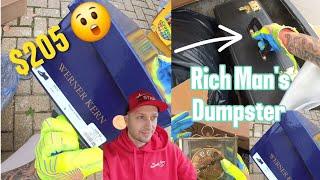 Dumpster diving in a rich man's Dumpster !